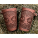 A Pair of Leather Cuffs Yggdrasil World Tree with Celtic design: a Pair